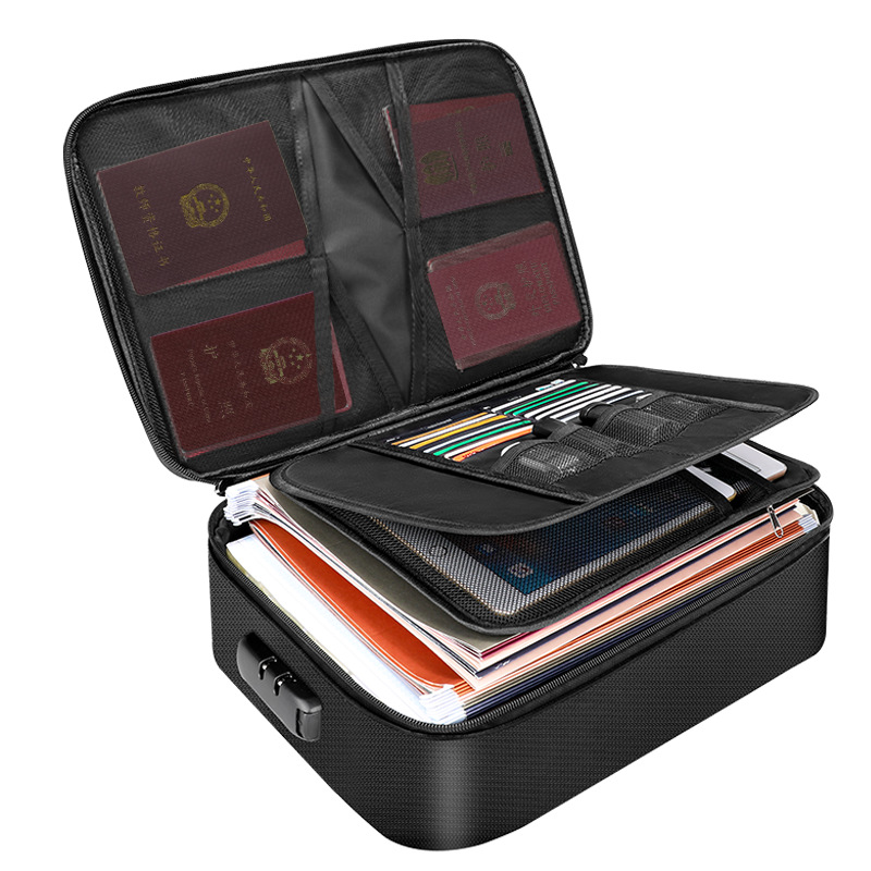 FireProof Document Organizer Bag — Protect What Can't Be Replaced